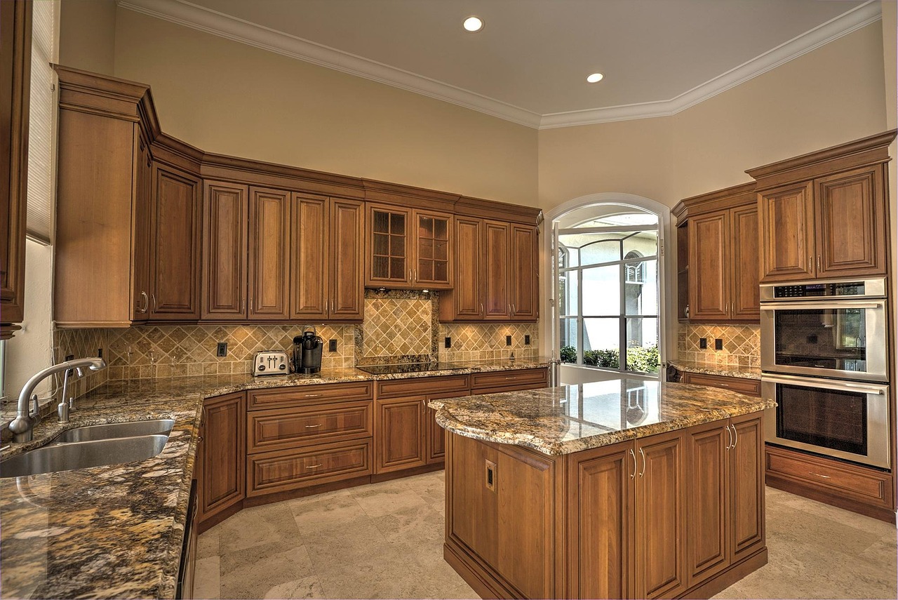Kitchen countertop granite installation showcase